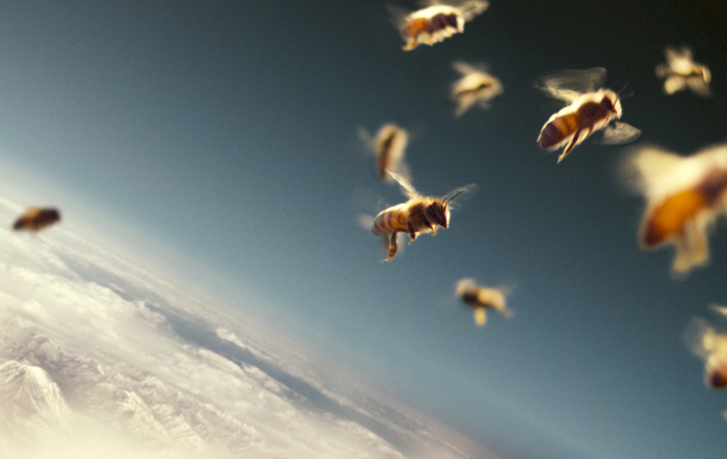 Flying bees