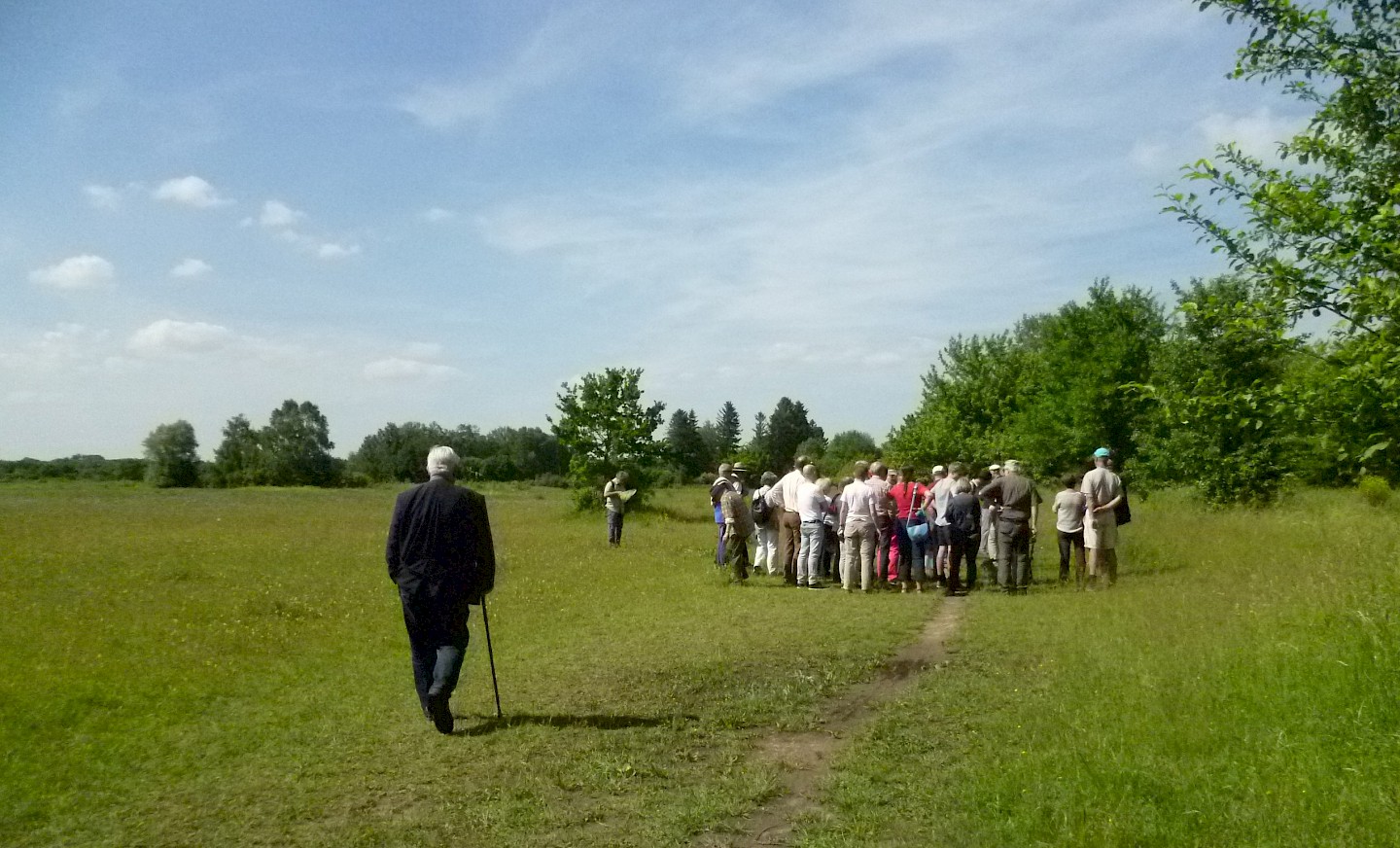 Guided tour in the ecological compensation area north of Angerlohe