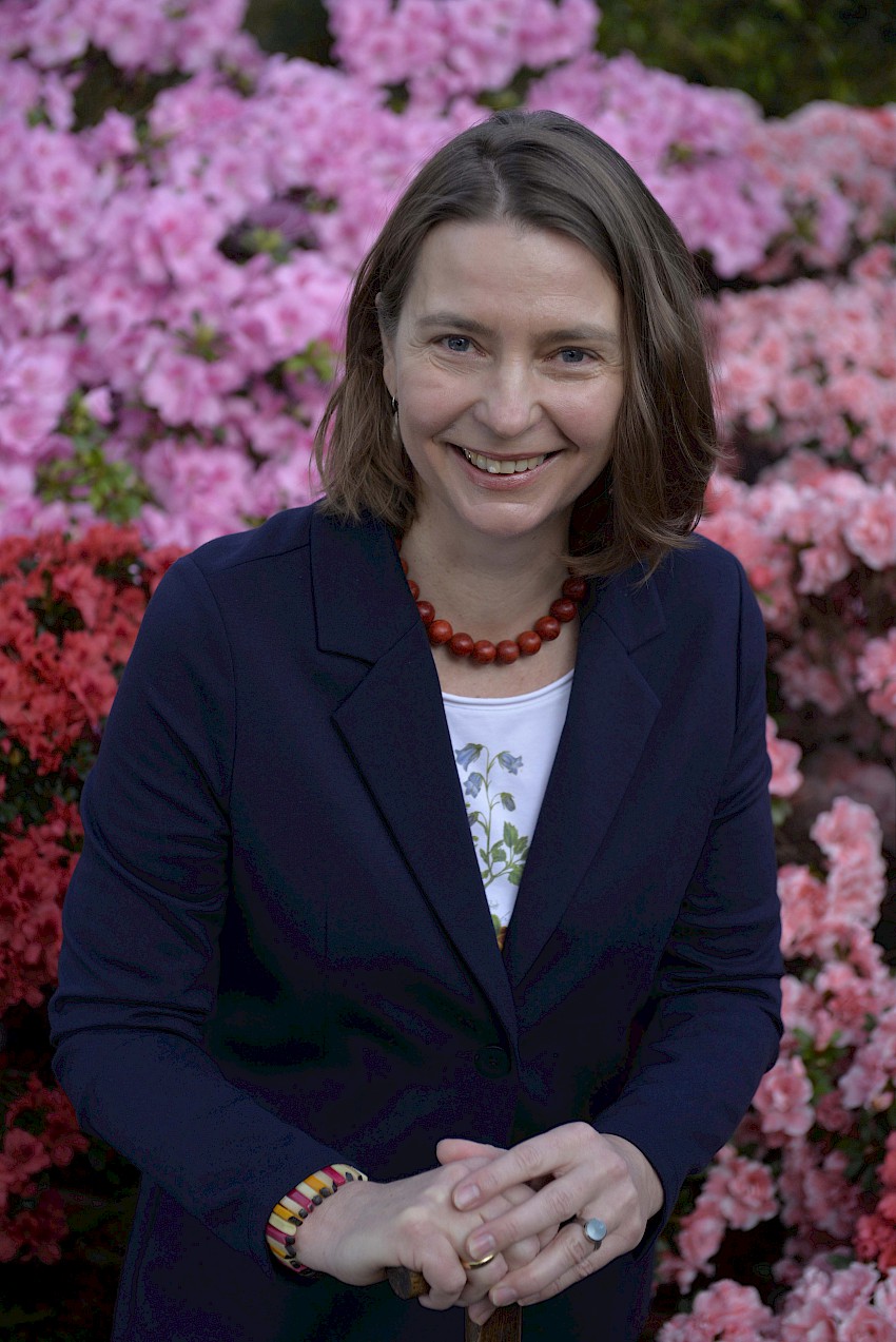 Prof. Dr. Gudrun Kadereit, Direktorin des Botanischen Gartens München-Nymphenburg © Flower Power Festival