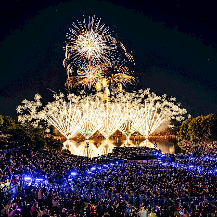 Fireworks at Sommernachtstraum 2022