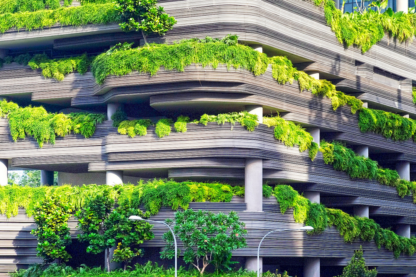 Grüne Architektur kann die Folgen des Klimawandels lindern.