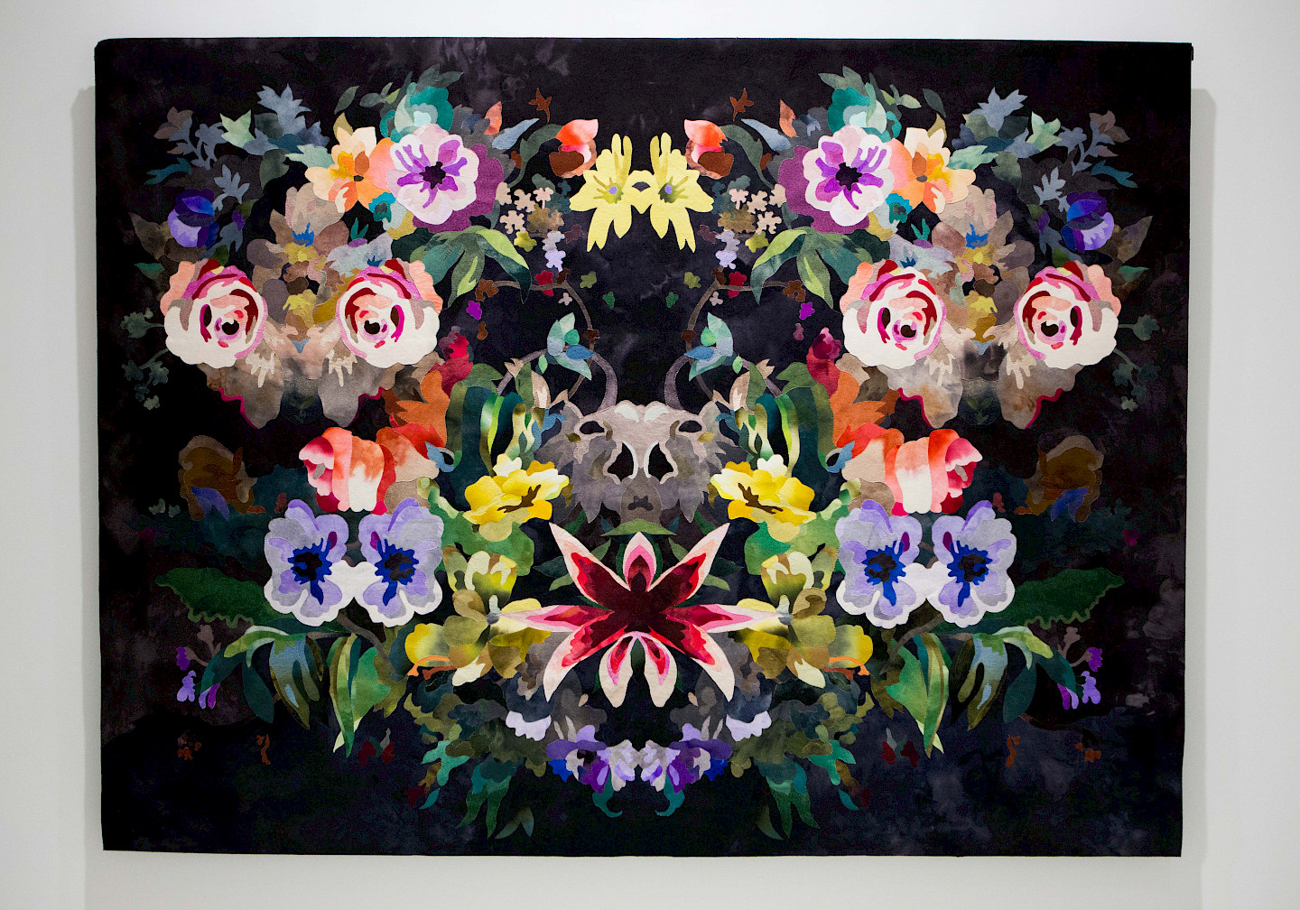 Inger Johanne Rasmussen, „NOE“, 2018, textile Wandarbeit