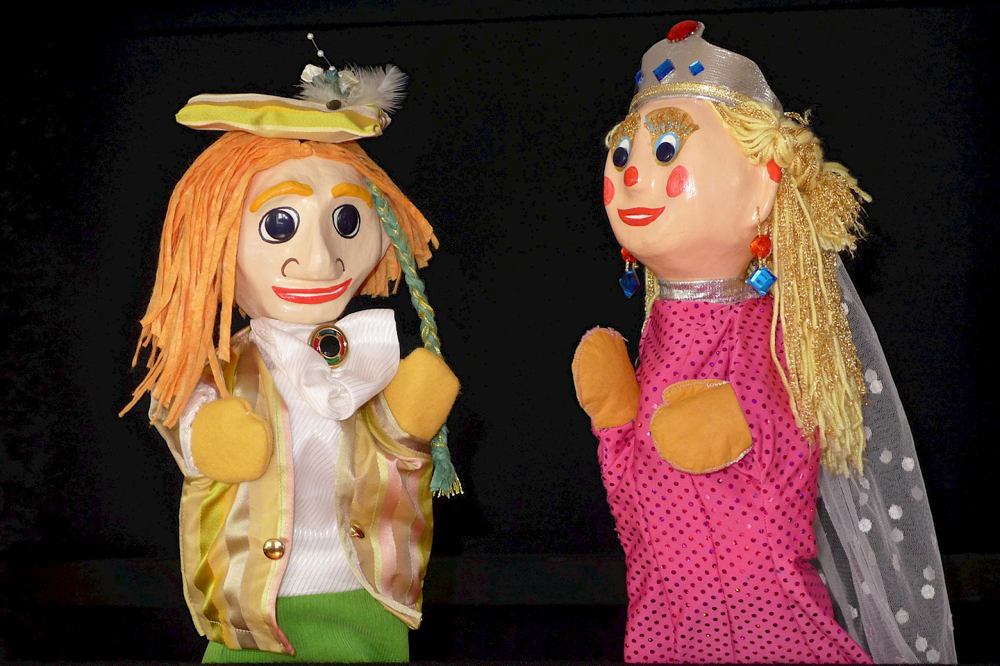 princess sock puppets